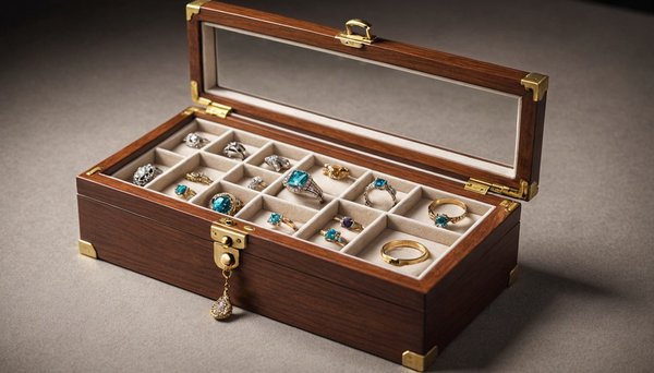 Trouvez la boîte à bijoux parfaite pour vos trésors précieux